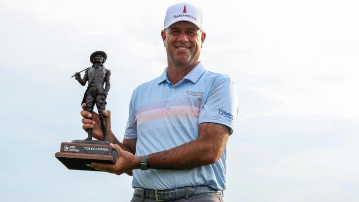 Golfer Stewart Cink